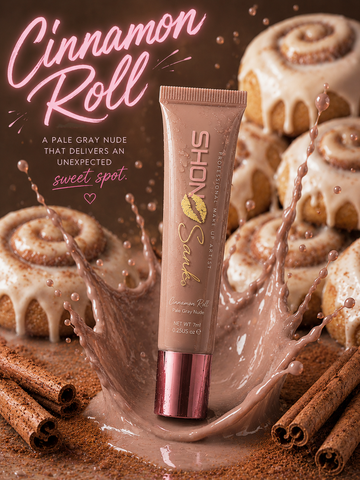 Cinnamon Roll😋 lip kit w/Lipliner,Sharpener and Cosmetic Bag